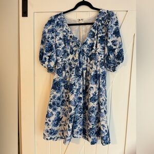 Floral Abercrombie Dress Size MT (Medium Tall)